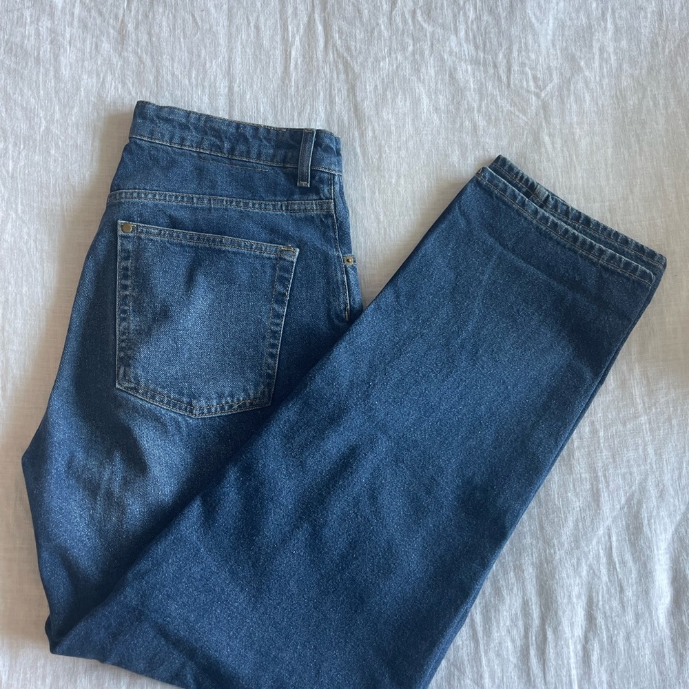 H&M Blue High Rise Jeans Classic Denim